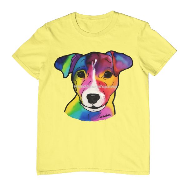 jack russell smooth shirt yellow 600