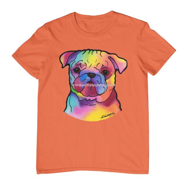 pug shirt orange 600