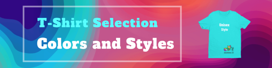 shirt selection page banner